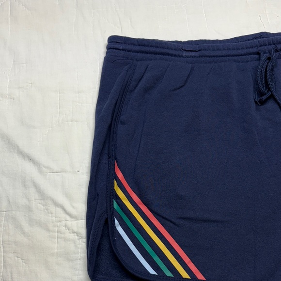 Ford Motor Company Retro Rainbow Stripe Women's Dolphin Shorts 3X NWT - Picture 6 of 13